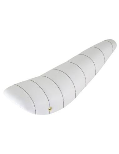 20 Stitched Banana Saddle Vinyl All White...